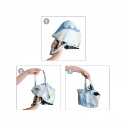 Custom Made Umbrellas - Handbag Folding Umbrella