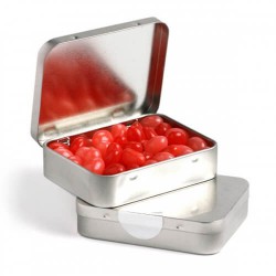 50g Jelly BeansPacked in Rectangle Hinge Tins