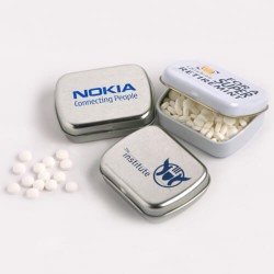 Sugar Free Mints Packed in Small Rectangle Tins