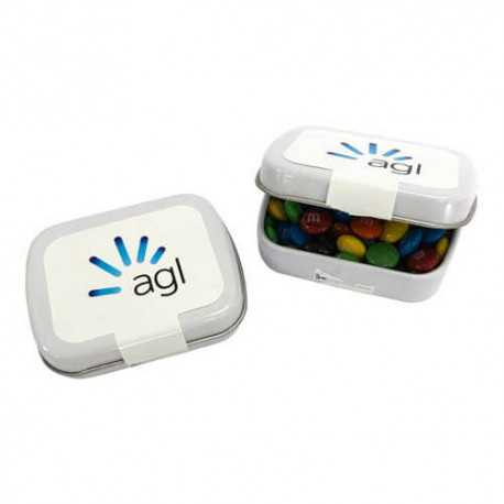30g M&Ms Packed in Small Rectangle Tins