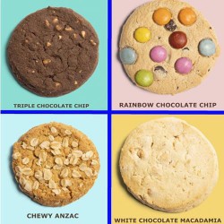 2 Cookie Packed in Box with Sticker