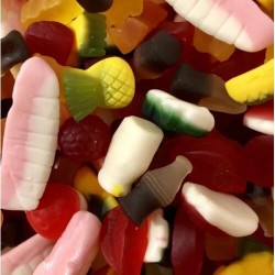 25g Allens Retro Party Mix Bulk Pack Packed in Cello Bags