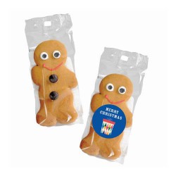 50g Gingerbread Man Cookie Packed in Cello Bags