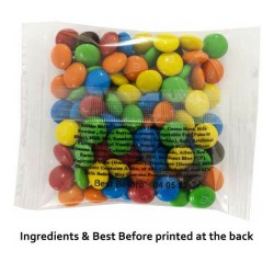 25g Mini M&Ms Bulk Pack Packed in Cello Bags
