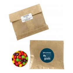 50g Skittles Packed in Kraft Paper Bag