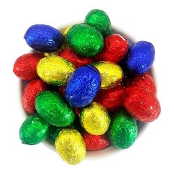100g Mini Chocolate Easter Eggs Packed in White Noodle Boxes