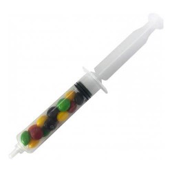 20g Skittles Packed in Acrylic Syringes
