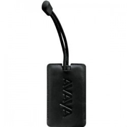 Luggage Tags - Millennium Leather Retractable ID Tag