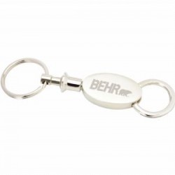 Metal Keyrings - Oval Valet Key Ring