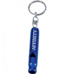 Metal Keyrings - Metal Whistle / Key Ring