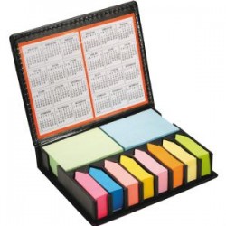 Printed Post It Notes - Deluxe Sticky Note Organizer