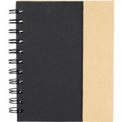 Printed Post It Notes - Lock-it Mini Spiral Notebook