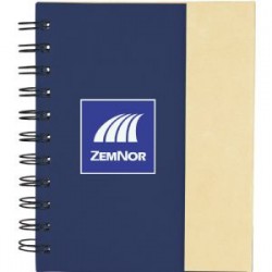 Printed Post It Notes - Lock-it Mini Spiral Notebook