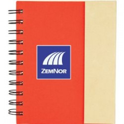 Printed Post It Notes - Lock-it Mini Spiral Notebook