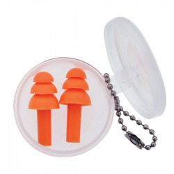 Travel Accessories - Silicone Earplug Keychain