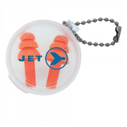 Travel Accessories - Silicone Earplug Keychain