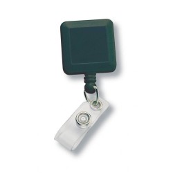 Custom Printed Lanyards - Square Retractable Badge Holder