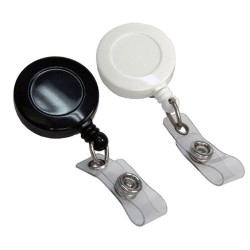 Reusable Coffee Cups - Metal - Retractable Badge Holder