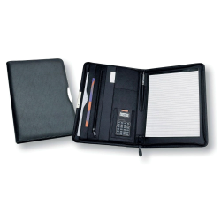 Non Leather Compendiums - A4 Portfolio with Solar Calculator