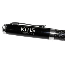 Metal Promotional Pens - Carbon Fibre Ballpoint Pen