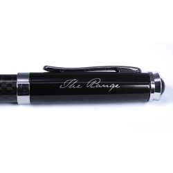 Metal Promotional Pens - Carbon Fibre Ballpoint Pen