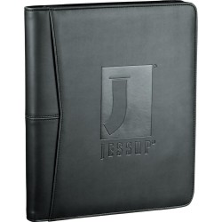 Leather Zip Compendiums - Pedova iPad Stand Padfolio