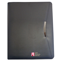 Non Leather Zip Compendiums - A4 Zippered Compendium With Calculator