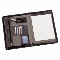 Non Leather Zip Compendiums - A4 Zippered Compendium