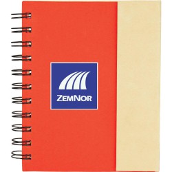 Printed Post It Notes - Lock-it Mini Spiral Notebook