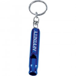 Metal Keyrings - Metal Whistle / Key Ring