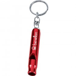 Metal Keyrings - Metal Whistle / Key Ring