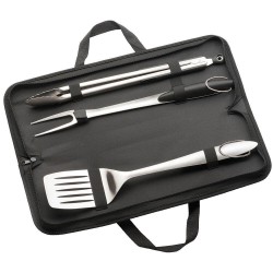 BBQ Sets - 3 Piece Stainless Steel BBQ Set
