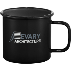 Travel Mugs - Enamel Metal Cup