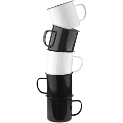 Travel Mugs - Enamel Metal Cup