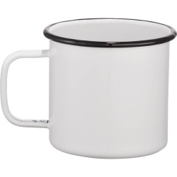 Travel Mugs - Enamel Metal Cup