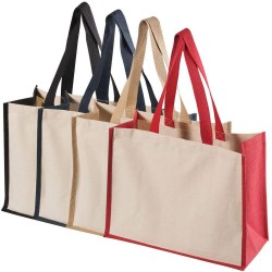 Calico & Jute Bags - Functional Jute Tote Bag