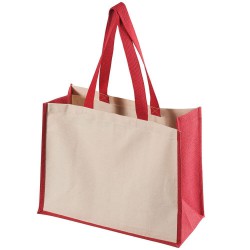 Calico & Jute Bags - Functional Jute Tote Bag