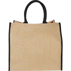 Calico & Jute Bags - Large Jute Tote