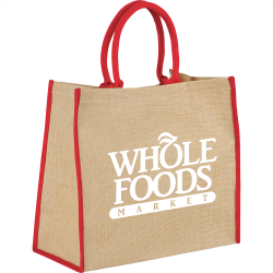 Calico & Jute Bags - Large Jute Tote