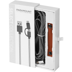 USB Hubs & Cables - Paramount 3-in-1 Fabric Charging Cable