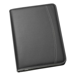 Non Leather Compendiums - A4 Zippered Compendium with Removable 3 Ring Binder