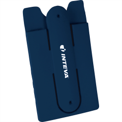 Phone Accessories - Silicone Phone Wallet with Stand