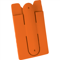 Phone Accessories - Silicone Phone Wallet with Stand