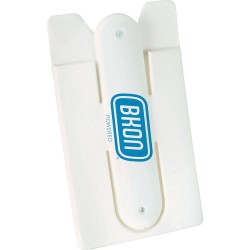 Phone Accessories - Silicone Phone Wallet with Stand