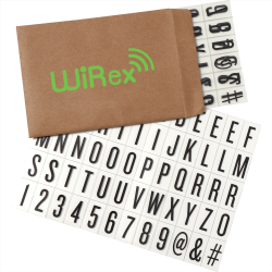 Business Desk Accessories - Letters for Cinema Light Box-Small