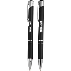 Metal Promotional Pens - Pen set in case