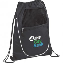 Duffle Bags & Sacks - Locker Mesh Pocket Drawstring Sportspack