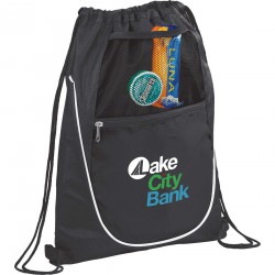 Duffle Bags & Sacks - Locker Mesh Pocket Drawstring Sportspack
