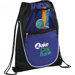 Duffle Bags & Sacks - Locker Mesh Pocket Drawstring Sportspack