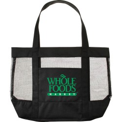 Non Woven Bags - Surfside Mesh Accent Tote